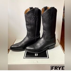 Frye Billy Black Boots 7.5